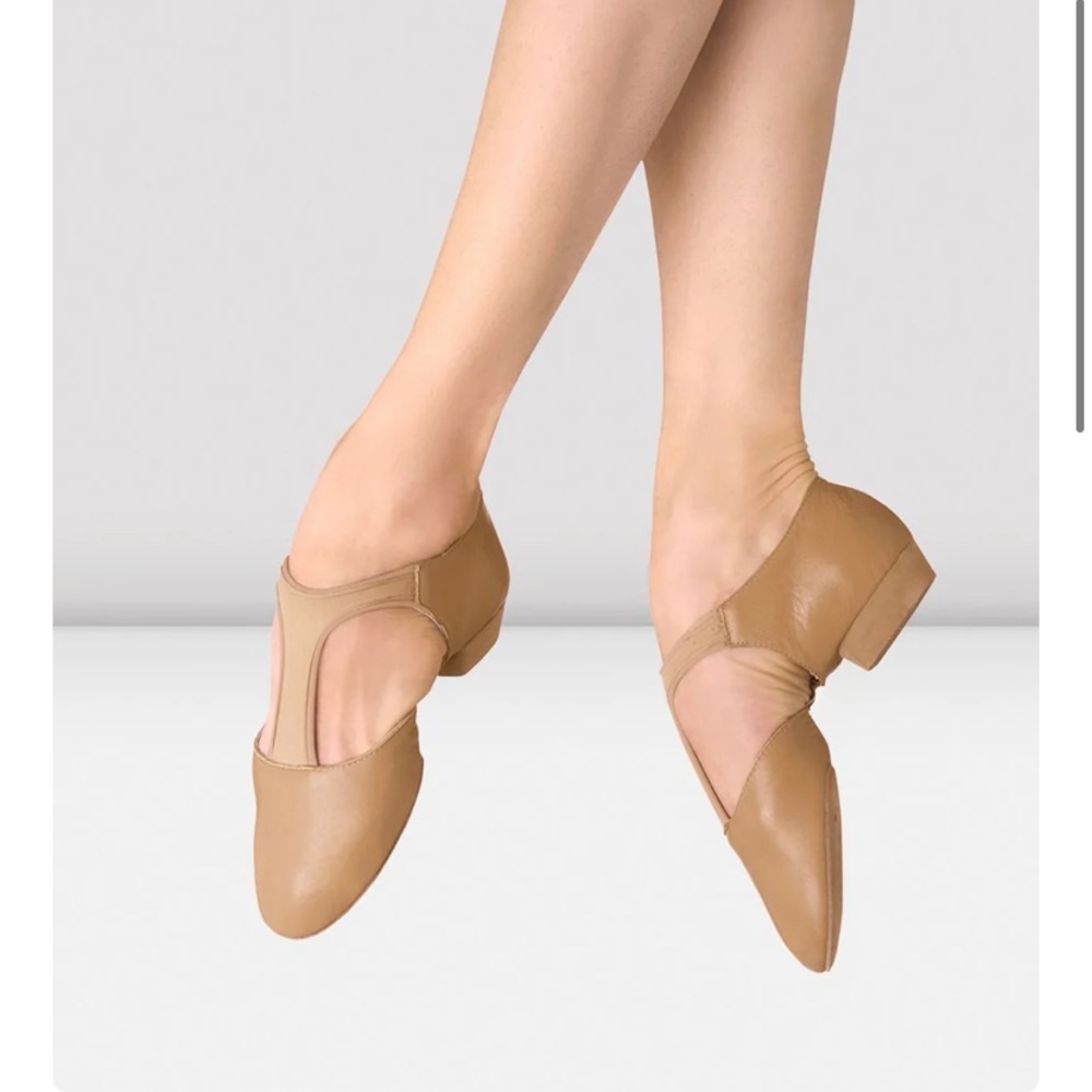 Bloch Elastosplit Grecian Teaching Shoes for Dance 6.5 NWT